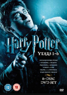 Harry Potter 1-6 DVD (2009) Daniel Radcliffe, Columbus (DIR) cert 12 6 discs - Image 1 of 2