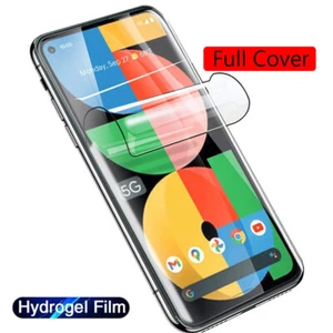 Screen Protector HD For Google Pixel 8 7 6 Pro 7A 6A Full Cover Hydrogel Film - Picture 1 of 15