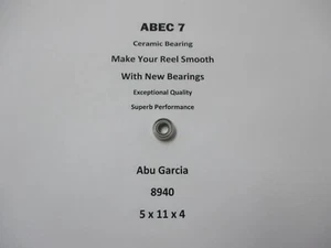 Abu Garcia Part 8000 C (79-09-00) 8940 ABEC 7 Ceramic Bearing 5 x 11 x 4 #14 - Picture 1 of 1