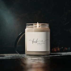 Scented Soy Candle, 9oz - Picture 1 of 44
