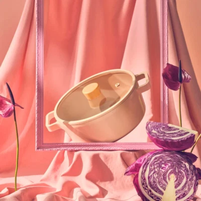 Caja Abierta, NEOFLAM FIKA 6.3" Mini Antiadherente Revestimiento Cerámico Estofado Ramen Olla Foto 1 de 4