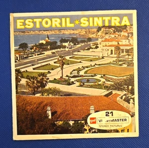 SCARCE Gaf C267 E From Estoril to Sintra Portugal view-master 3 Reels Packet - Picture 1 of 4
