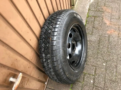 1xkomplette Reserverad Ersatzrad+Felge 175/80R14 88H für VW Golf4,Seat,Skoda - Bild 1 von 4