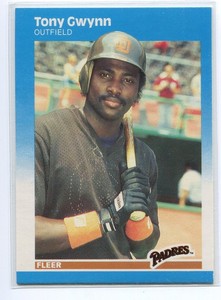 1987 Fleer #416 Tony Gwynn Padres Near Mint SET BREAK