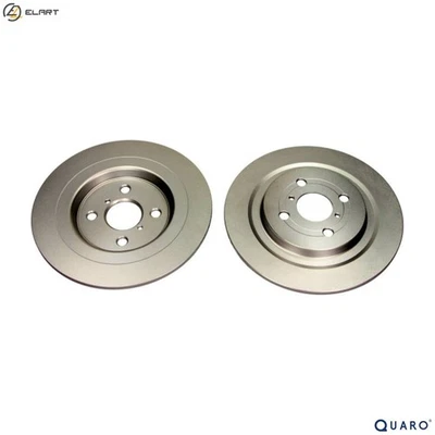 2x BRAKE DISC QD4636 FOR TOYOTA YARIS/Hatchback/Van/VITZ YARIS/VITZ  DAIHATSU - Image 1 of 4