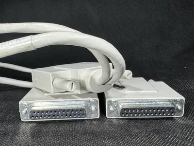 Sun 530-1677 Serial Port Y-Splitter Cable DB25 Male to 2x DB25F, 50cm, 530-1869 - Image 1 of 4
