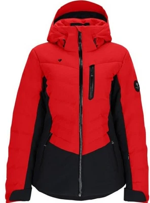 OBERMEYER Cosima Down Winter Hooded Ski Jacket Women’s Size 4 Ski Patrol NWTs  - Image 1 of 4