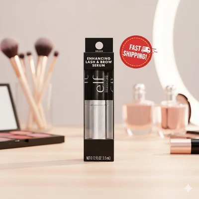 e.l.f. Enhancing Lash & Brow Serum, Promotes Longer-Looking Lashes & Brows, - Image 1 of 4