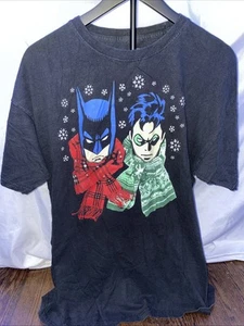 Camiseta DC Comics Batman y Robin PARA HOMBRES TALLA XLARGE NEGRA - Imagen 1 de 3