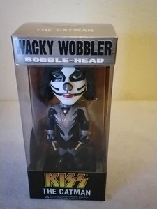 KISS “THE CATMAN” FUNKO WACKY WOBBLER BOBBLEHEAD Peter Criss 2011 - Picture 1 of 4