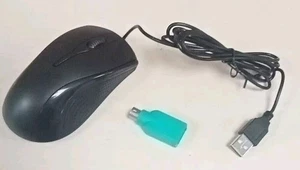 USB 2.0 Optical Wired Scroll Wheel Mouse Mice for PC Laptop Notebook Desktop - Picture 1 of 4