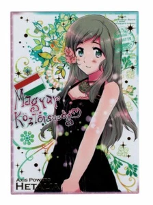 SP9 special trading card Hetalia Axis Powers anime gold foil Hungary - Picture 1 of 3