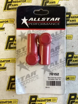 Cubiertas de terminales AllStar 76152 rojas para disco de batería  Foto 1 de 2