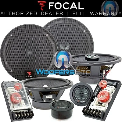 pk FOCAL 165A1 6.5" COMPONENTE MEDIOS TWEETERS CROSSOVERS + ALTAVOCES COAXIALES 165CA1 Foto 1 de 4