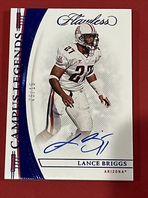 Lance Briggs 2023 Panini Flawless Auto /15 🔥 - Image 1 of 4