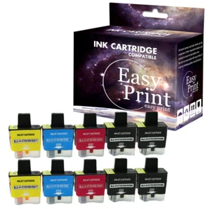 Cartucho de tinta 10PK para Brother LC41 IntelliFax-1840C 2440C DCP-110C MFC-640CW - Imagen 1 de 1