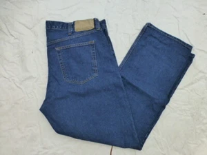 MENS EDDIE BAUER STRAIGHT LEG JEANS SIZE 40x30 #5872 - Picture 1 of 3