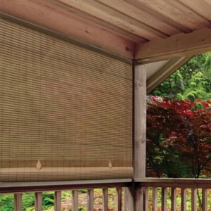 72 inch Manual Roll-Up Sun Shade Cordless Light Filtering UV Protection Outdoor - Picture 1 of 12