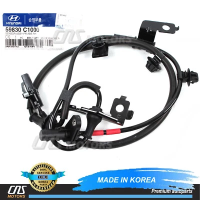 ⭐GENUINE⭐ ABS Wheel Speed Sensor FRONT RIGHT for 15-19 Hyundai Sonata 59830C1000 - Image 1 of 4