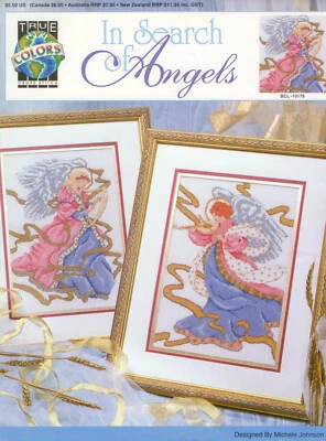 In Search of Angels Cross Stitch Pattern - Michele Johnson - True Colors - Image 1 of 3