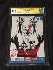 Marvel 2014 Iron Fist: Living Weapon #1 CGC 9.8 Kaare Andrews SIGNED & SKETCH!