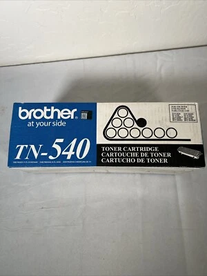 Cartucho de toner preto Brother TN-540 tinta impressora a laser fabricante de equipamento original nova caixa lacrada - Imagem 1 de 4
