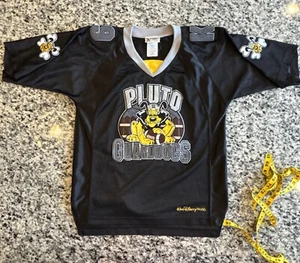 VINTAGE Disneyland Resorts Pluto Guard Dog Jersey Kids XL Mint Condition #643 - Picture 1 of 12