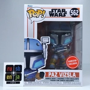 Funko Pop! Star Wars The Mandalorian Paz Vizsla Gamestop Exclusive #562 - Bild 1 von 6