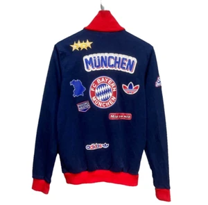 Bayern Munich Adidas Originals Track Jacket Size S - Picture 1 of 6