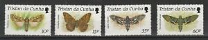 Tristan Da Cunha 1990 Fauna Schmetterlinge 4 Val MF79378