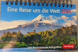 461 * Aufstell Kalender Harenberg Eine Reise um die Welt aber 2024 - Bild 1 von 4