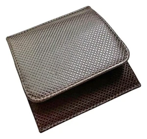 Vintage Giorgio Armani Coin Purse in Brown Leather - Picture 1 of 6