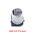 63V 100V 400V Smd Aluminum Electrolytic Capacitor 1/4.7/10/47/100/220/470Uf 1Pcs