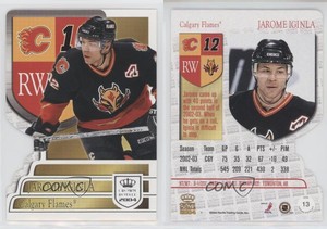 2003-04 Pacific Crown Royale Jarome Iginla #13 HOF