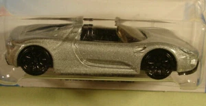 Porsche 918 Spyder 2018 plateado Hot Wheels #184/365 - Imagen 1 de 2