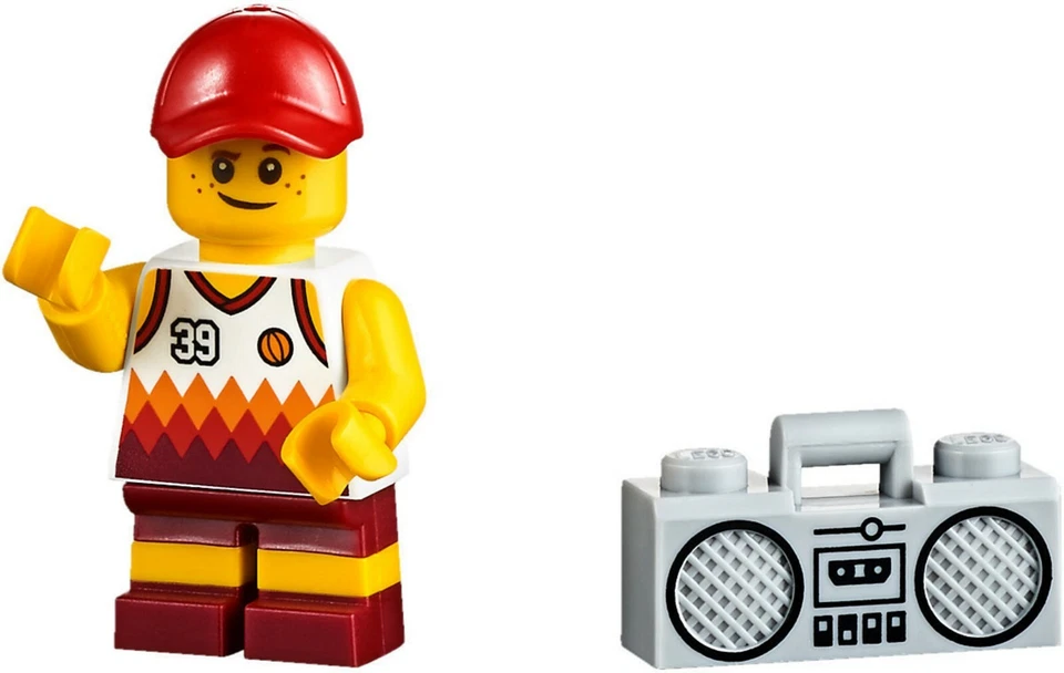 LEGO CITY  MINIFIGURA  `` BEACHGOER + RADIO ´´  Ref 60153  NUEVO - Imagen 1 de 1