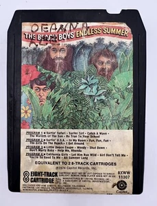 The Beach Boys Endless Summer,8-Track Tape 1974, Surfin Safari, California Girls - Picture 1 of 3