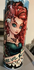 Fate Loves The Fear. 20oz Tumbler, Insulated. Complimentary Lid And Straw Set. - Picture 1 of 1