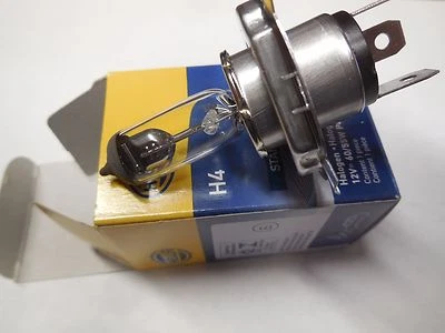 NEW Porsche 911 / 912 / 930 / 968 Headlight Bulb-H4 Halogen HELLA - Image 1 of 4