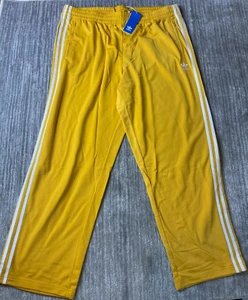 Adidas Originales Firebird Pantalones de Pista para Hombres 2XL XXL Preloved Amarillo NUEVO Jogger - Imagen 1 de 14
