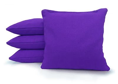 Bolsas Cornhole - Juego de 4 Regulaciones Tamaño y Peso -25 Colores - Bolsas Alta Calidad Foto 1 de 4