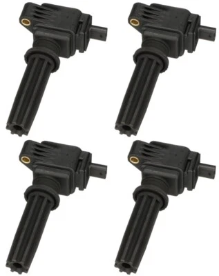 Set of 4 Ignition Coils for FORD JAGUAR Land Rover Lincoln 2.0L 2.3L 4 Cyl. - Image 1 of 4