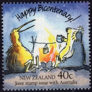 New Zealand. 1988. Australian-Bicentenary. Set of 1. MUH. - Foto 1 di 1