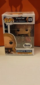 Marvel #1076 Funko POP! Mighty Thor *Metallic* (Books A Million) - Picture 1 of 6