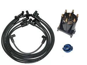 Tune Up Kit spark plug Wires distributor Mercruiser cap 4.3L w/Delco Ignition - Picture 1 of 1