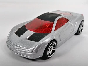 Cadillac Cien Hot Wheels 2003 First Editions #27 Silver PR5 Wheels 1:64 Loose - Picture 1 of 8