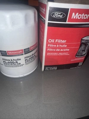 Filtro de óleo de motor Motorcraft FL-400S para 2006 Ford F-150 e Freestar - Curto - Imagem 1 de 2