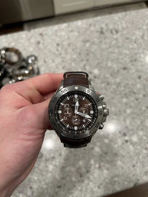 Nautica Men's N18522G NST Chrono Brown - Needs Battery - Image 1 of 4