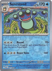 Seismitoad SV: Black Bolt 021/086- NM - Reverse Holo - Bild 1 von 2