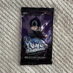 2003 1st  EDITION Score Yu Yu Hakusho Ghost Files CCG TCG BOOSTER PACK - Picture 1 of 2